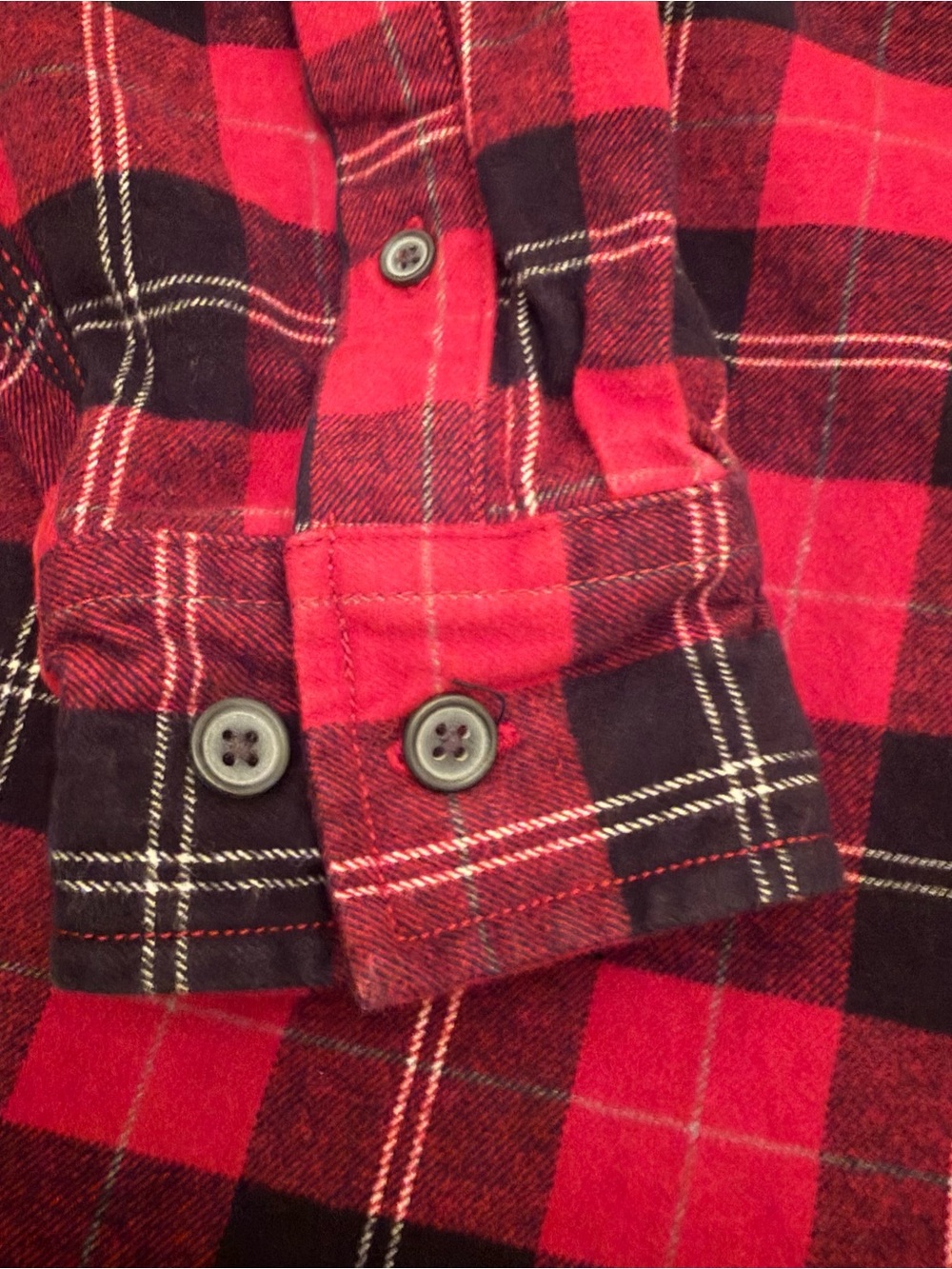Ridgecut Toughwear Men’s Flannel Cotton Plaid Button Down Shirt Size XL - Picture 2 of 9